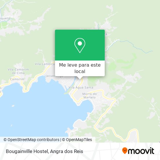 Bougainville Hostel mapa