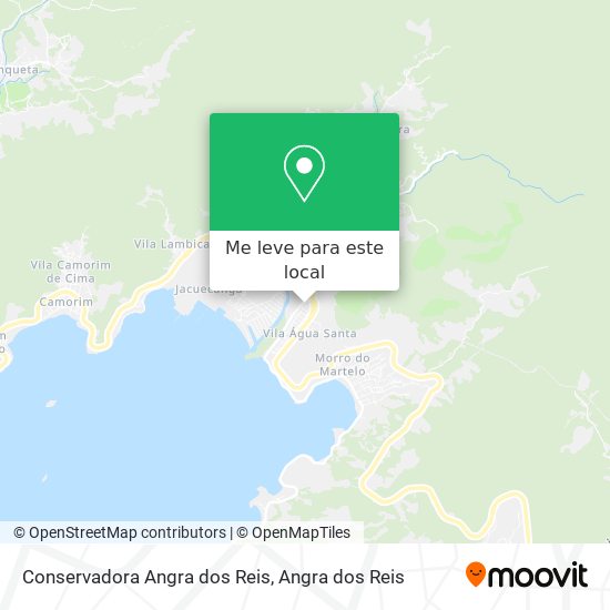 Conservadora Angra dos Reis mapa