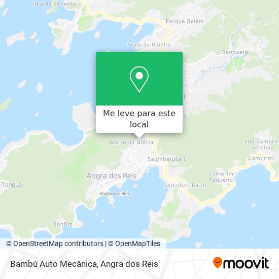 Bambú Auto Mecânica mapa