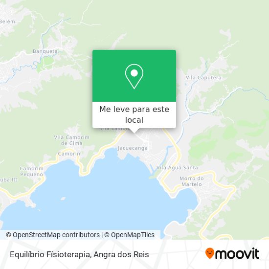 Equilíbrio Físioterapia mapa