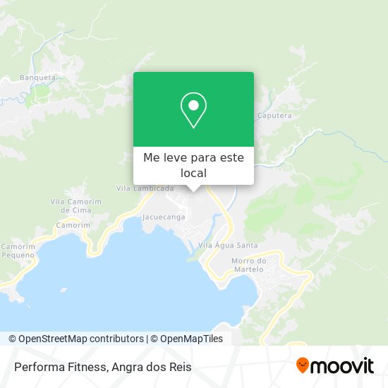 Performa Fitness mapa