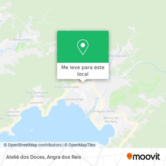 Ateliê dos Doces mapa