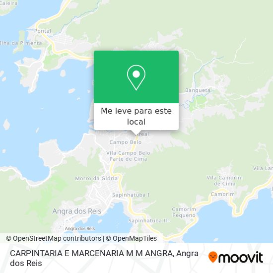 CARPINTARIA E MARCENARIA M M ANGRA mapa