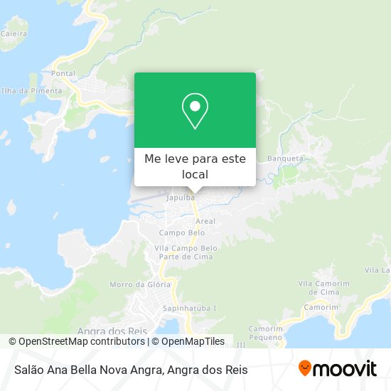 Salão Ana Bella Nova Angra mapa