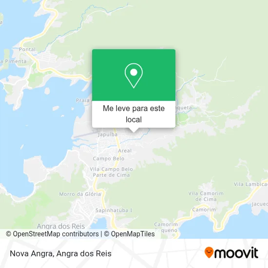 Nova Angra mapa