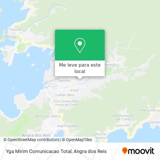 Yga Mirim Comunicacao Total mapa