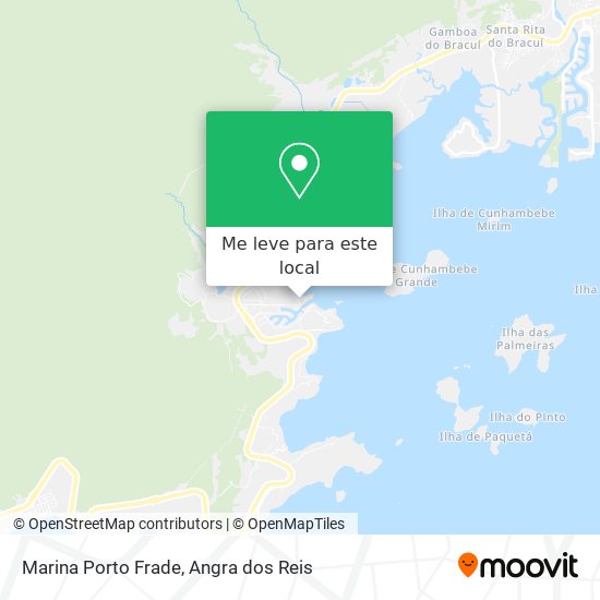 Marina Porto Frade mapa