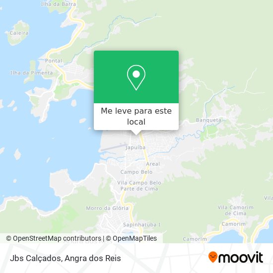 Jbs Calçados mapa