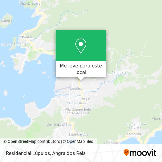 Residencial Lúpulos mapa