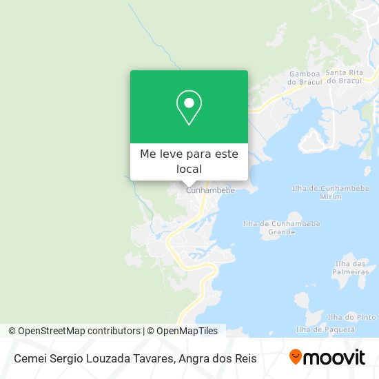 Cemei Sergio Louzada Tavares mapa