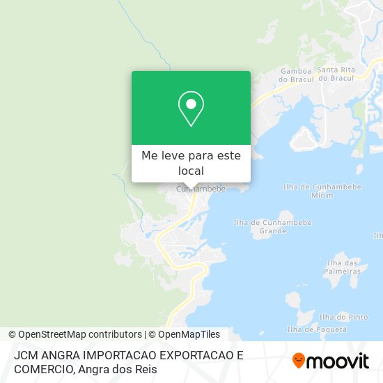 JCM ANGRA IMPORTACAO EXPORTACAO E COMERCIO mapa