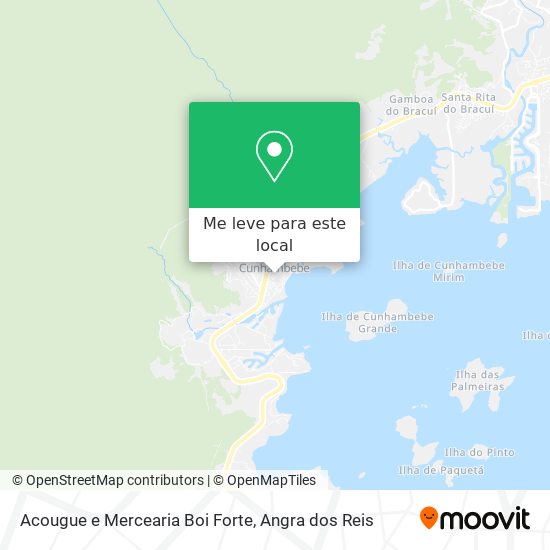 Acougue e Mercearia Boi Forte mapa