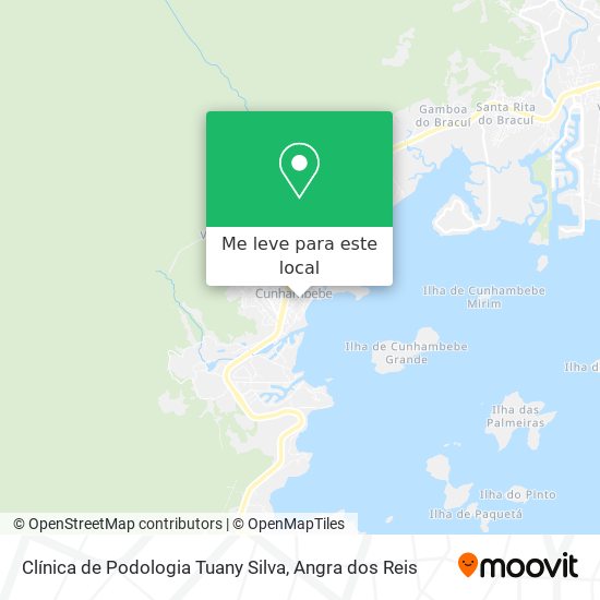 Clínica de Podologia Tuany Silva mapa