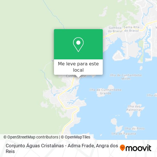 Conjunto Águas Cristalinas - Adma Frade mapa