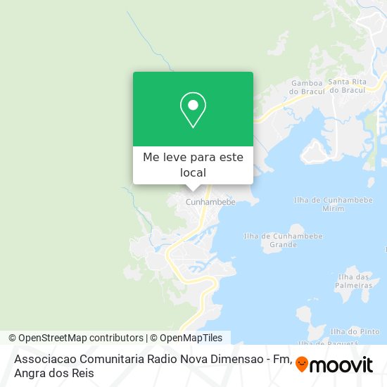 Associacao Comunitaria Radio Nova Dimensao - Fm mapa