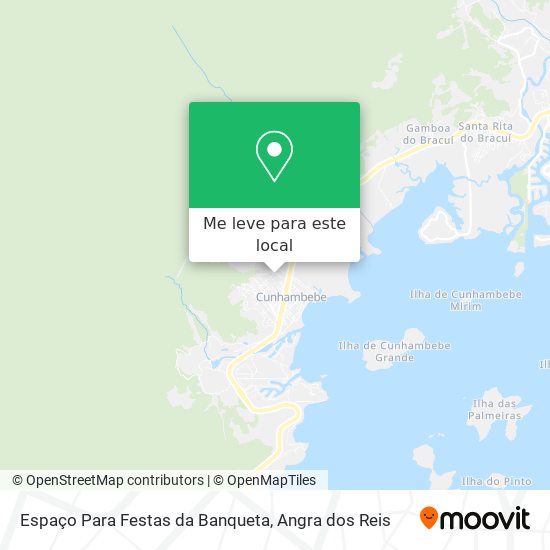 Espaço Para Festas da Banqueta mapa