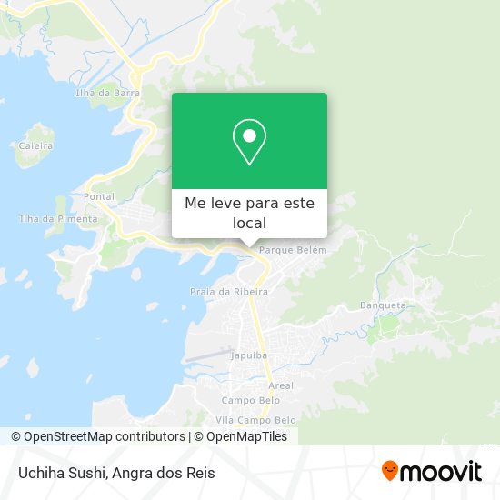 Uchiha Sushi mapa