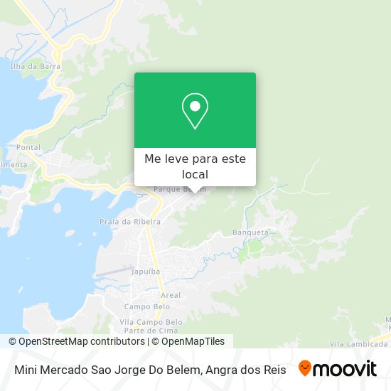 Mini Mercado Sao Jorge Do Belem mapa