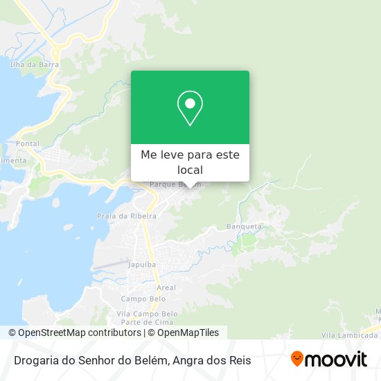 Drogaria do Senhor do Belém mapa