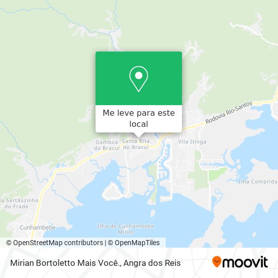 Mirian Bortoletto Mais Você. mapa