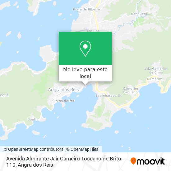 Avenida Almirante Jair Carneiro Toscano de Brito 110 mapa