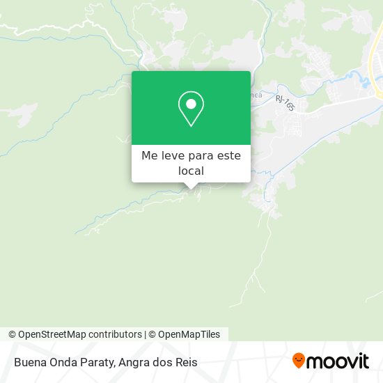 Buena Onda Paraty mapa