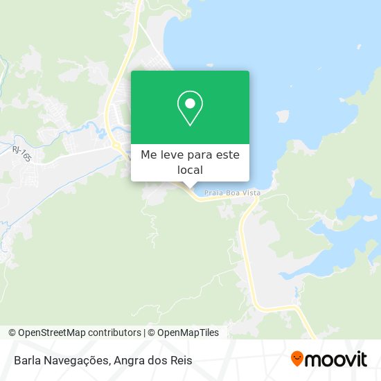 Barla Navegações mapa