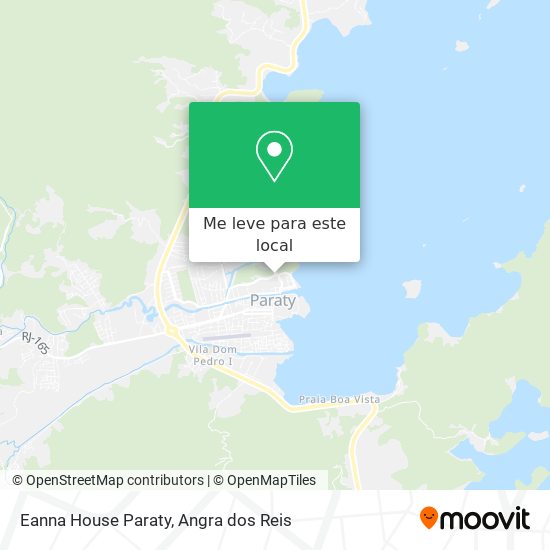 Eanna House Paraty mapa