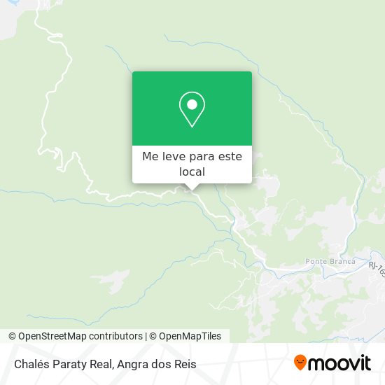 Chalés Paraty Real mapa