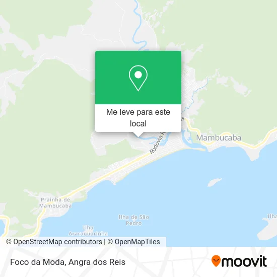Foco da Moda mapa