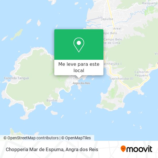 Chopperia Mar de Espuma mapa