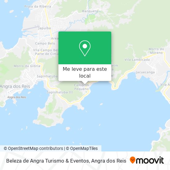 Beleza de Angra Turismo & Eventos mapa