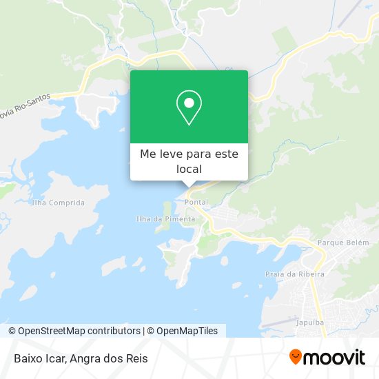 Baixo Icar mapa