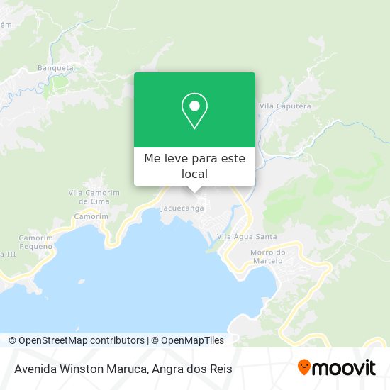 Avenida Winston Maruca mapa