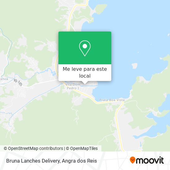 Bruna Lanches Delivery mapa