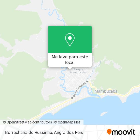 Borracharia do Russinho mapa