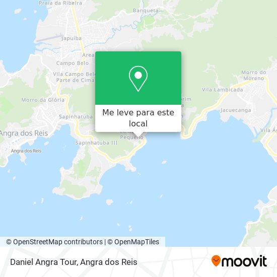 Daniel Angra Tour mapa