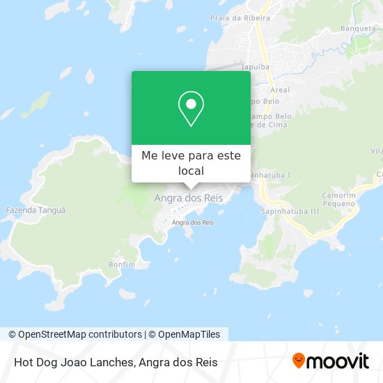 Hot Dog Joao Lanches mapa
