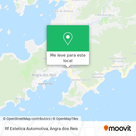 Rf Estetica Automotiva mapa