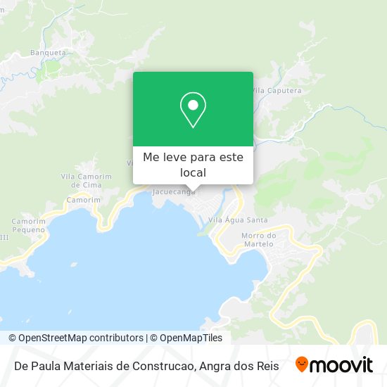 De Paula Materiais de Construcao mapa