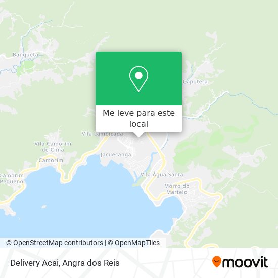 Delivery Acai mapa