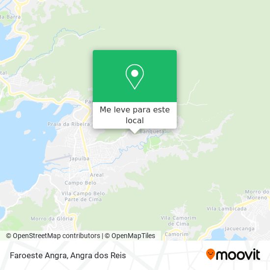 Faroeste Angra mapa