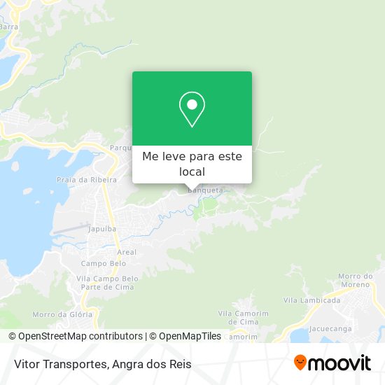 Vitor Transportes mapa