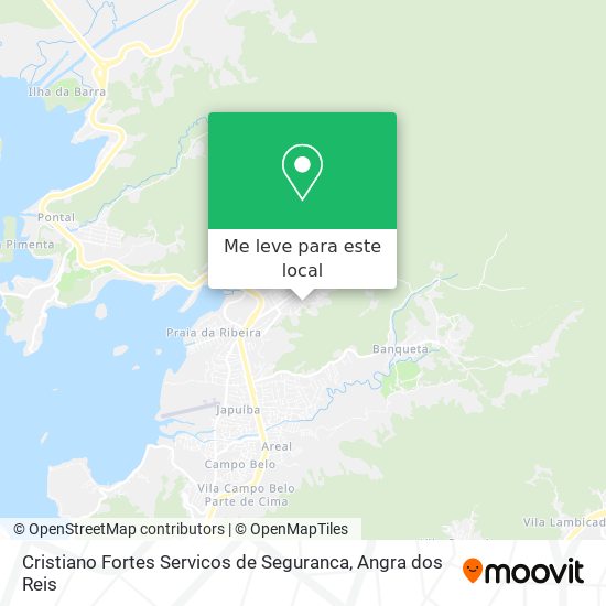 Cristiano Fortes Servicos de Seguranca mapa