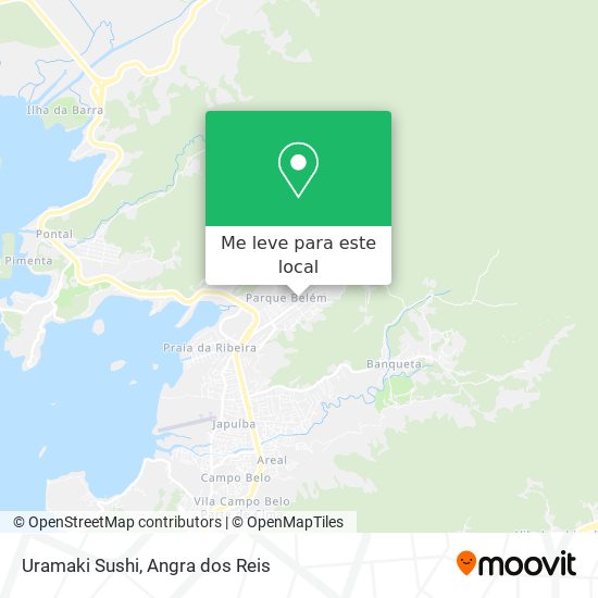 Uramaki Sushi mapa