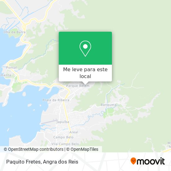 Paquito Fretes mapa