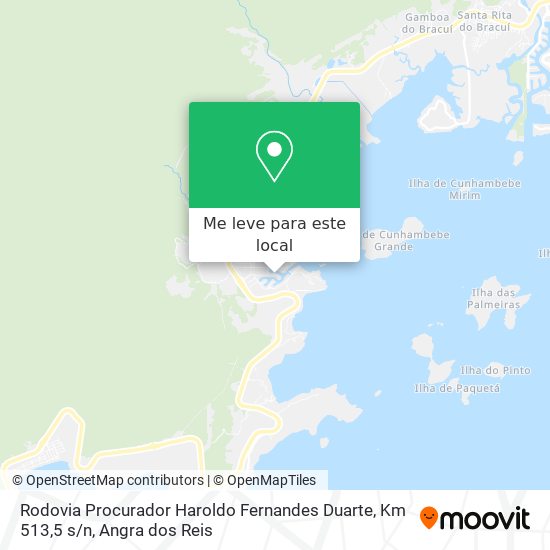 Rodovia Procurador Haroldo Fernandes Duarte, Km 513,5 s / n mapa