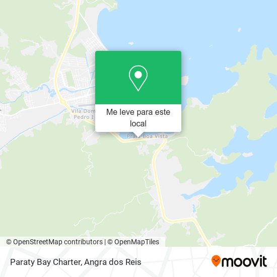 Paraty Bay Charter mapa