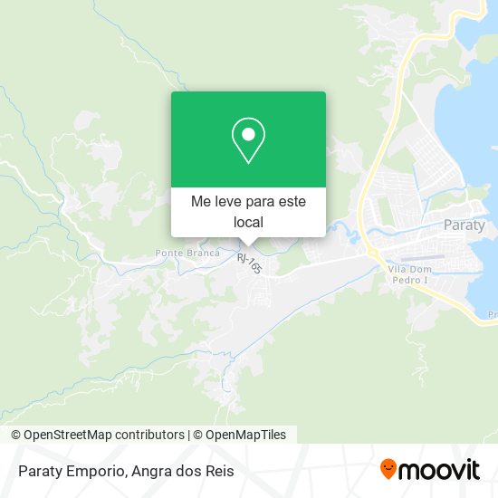 Paraty Emporio mapa