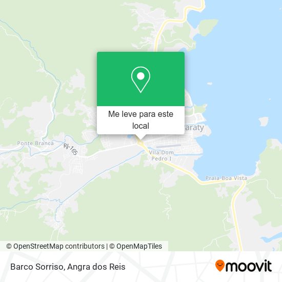 Barco Sorriso mapa